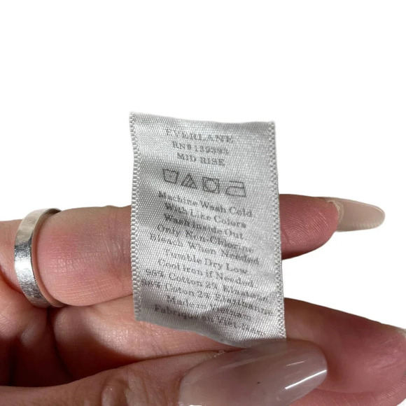 Everlane Mid-Rise Ankle Jeans Ivory Cream Size 29 - Picture 7 of 7